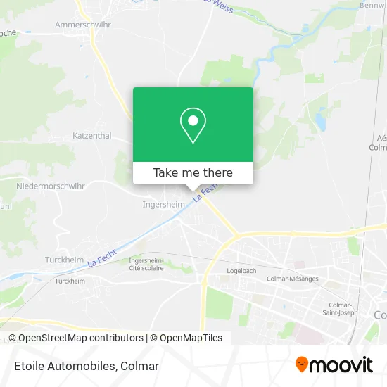 Etoile Automobiles map