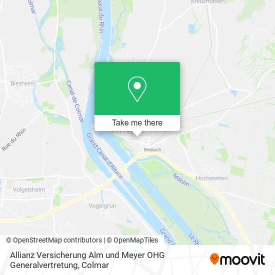Allianz Versicherung Alm und Meyer OHG Generalvertretung map
