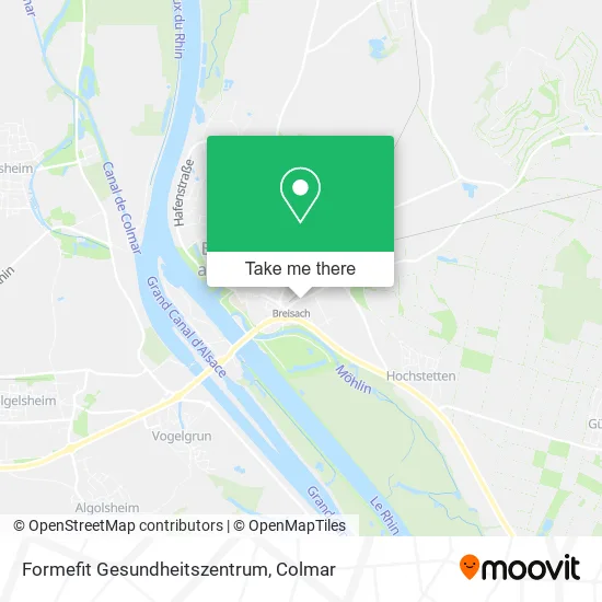Formefit Gesundheitszentrum map