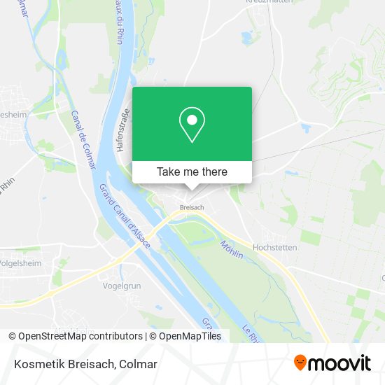 Kosmetik Breisach map