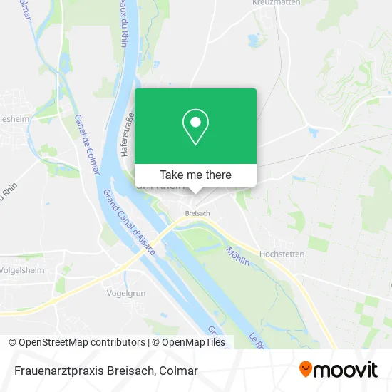 Frauenarztpraxis Breisach map