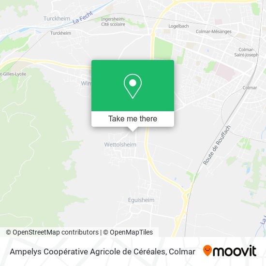 Ampelys Coopérative Agricole de Céréales map