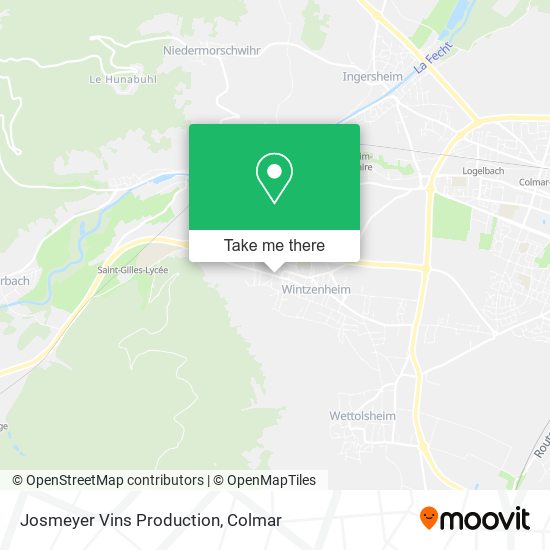 Josmeyer Vins Production map