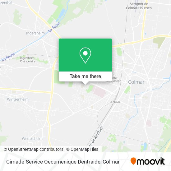 Cimade-Service Oecumenique Dentraide map