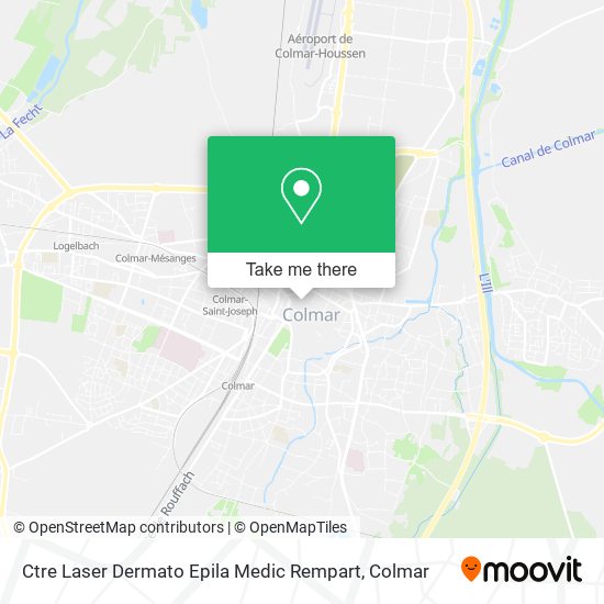 Ctre Laser Dermato Epila Medic Rempart map