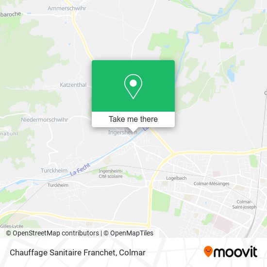 Chauffage Sanitaire Franchet map