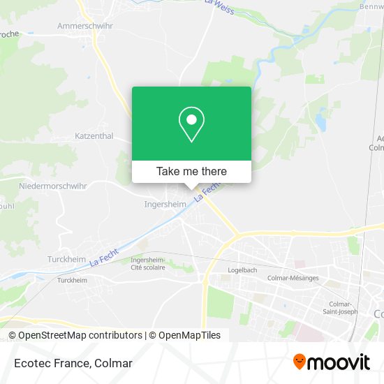 Mapa Ecotec France