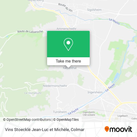 Vins Stoecklé Jean-Luc et Michèle map