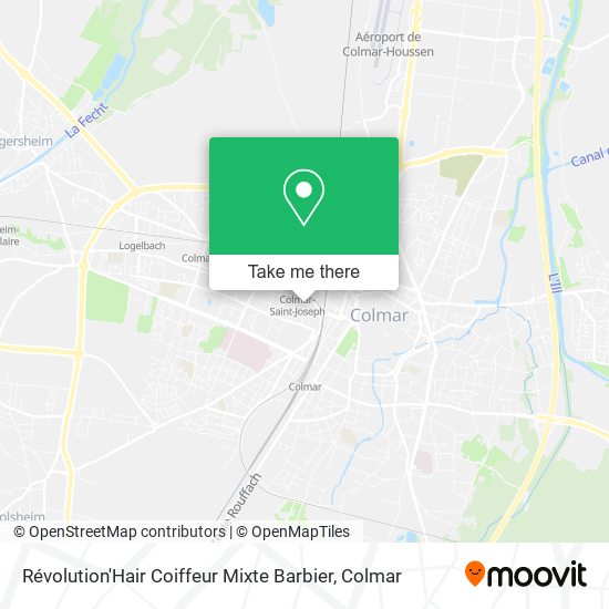 Révolution'Hair Coiffeur Mixte Barbier map