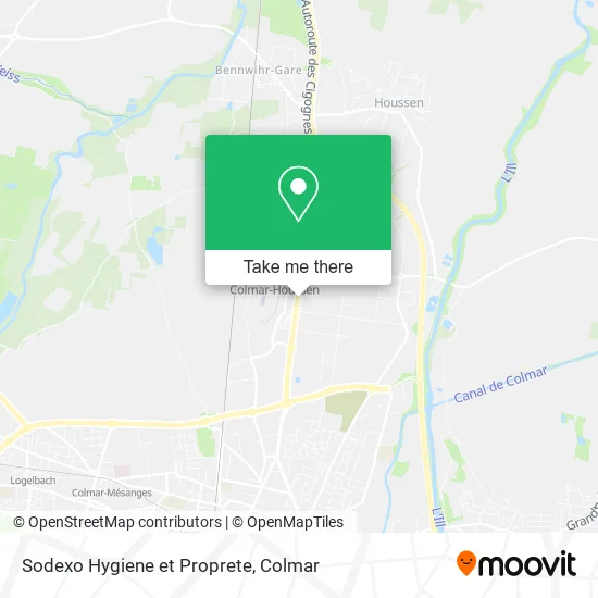 Sodexo Hygiene et Proprete map