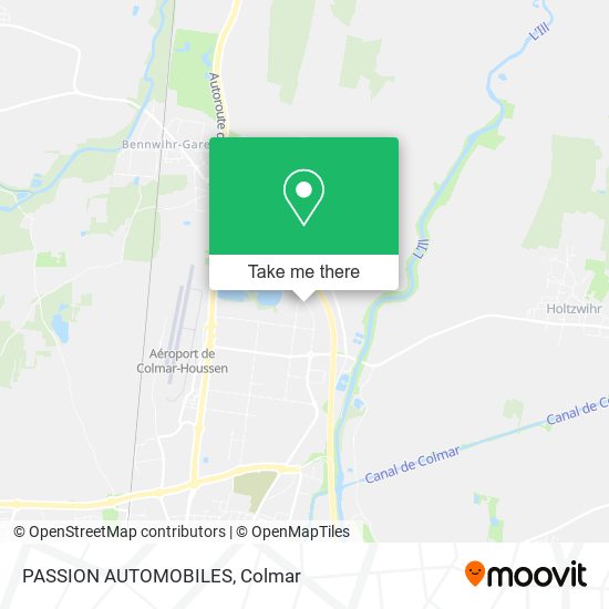 PASSION AUTOMOBILES map