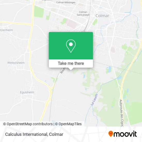 Calculus International map
