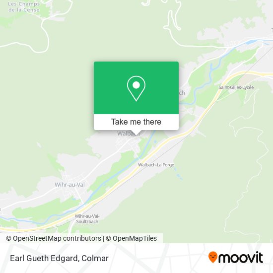 Earl Gueth Edgard map