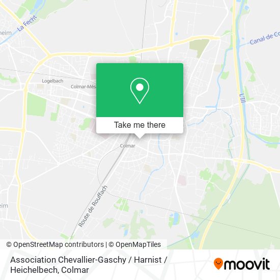 Association Chevallier-Gaschy / Harnist / Heichelbech map