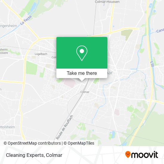 Cleaning Experts map