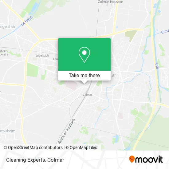 Cleaning Experts map