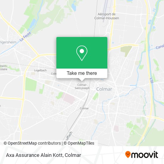 Axa Assurance Alain Kott map