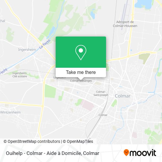 Ouihelp - Colmar - Aide à Domicile map