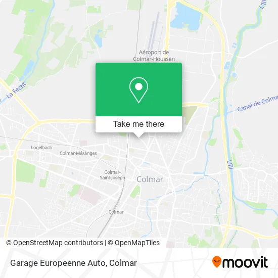 Garage Europeenne Auto map
