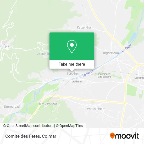 Comite des Fetes map