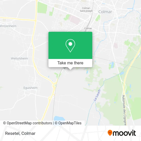 Resetel map
