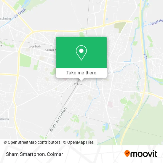 Sham Smartphon map