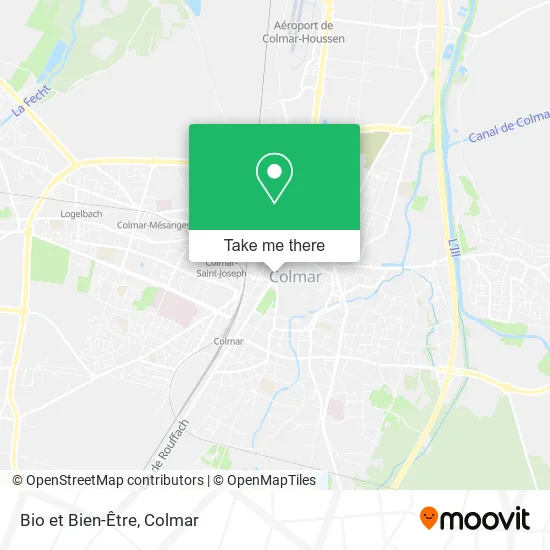 Bio et Bien-Être map