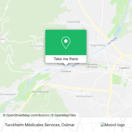 Turckheim Médicales Services map