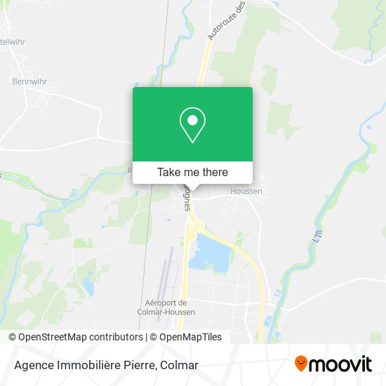 Agence Immobilière Pierre map