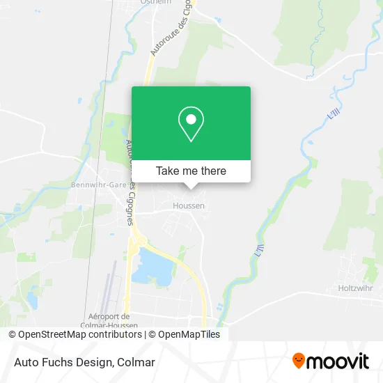 Auto Fuchs Design map