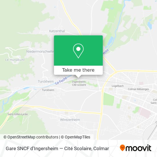 Gare SNCF d'Ingersheim — Cité Scolaire map