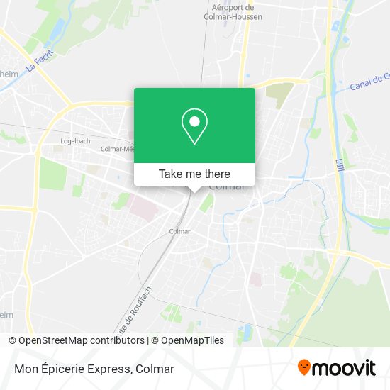 Mon Épicerie Express map