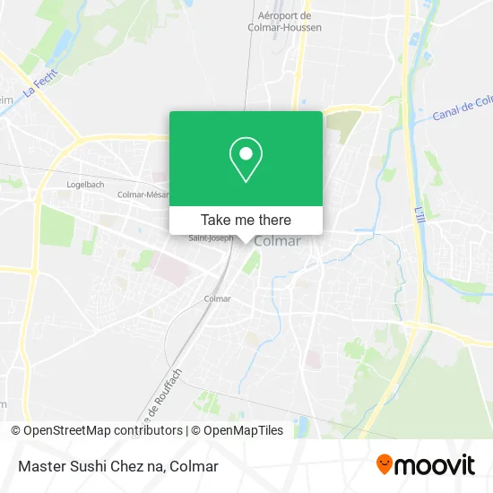 Master Sushi Chez na map