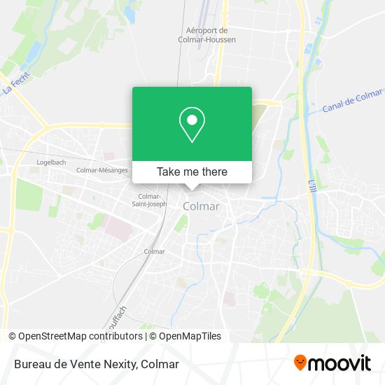 Bureau de Vente Nexity map