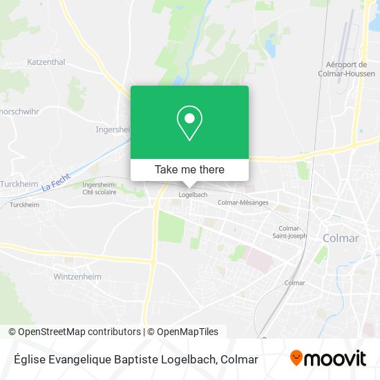 Église Evangelique Baptiste Logelbach map