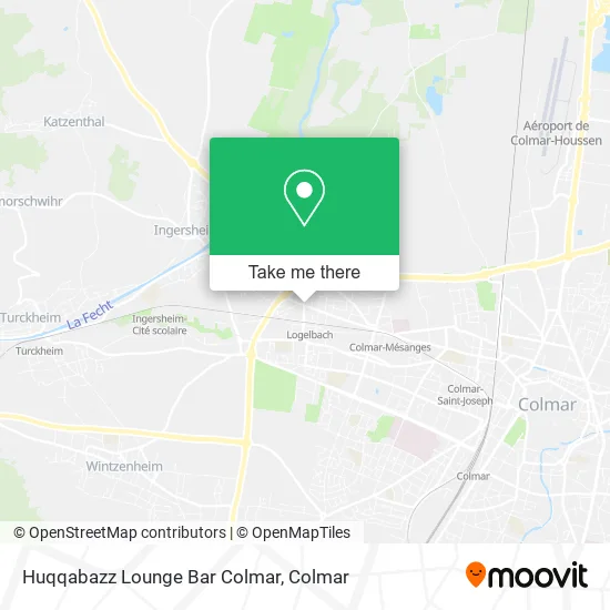 Huqqabazz Lounge Bar Colmar map