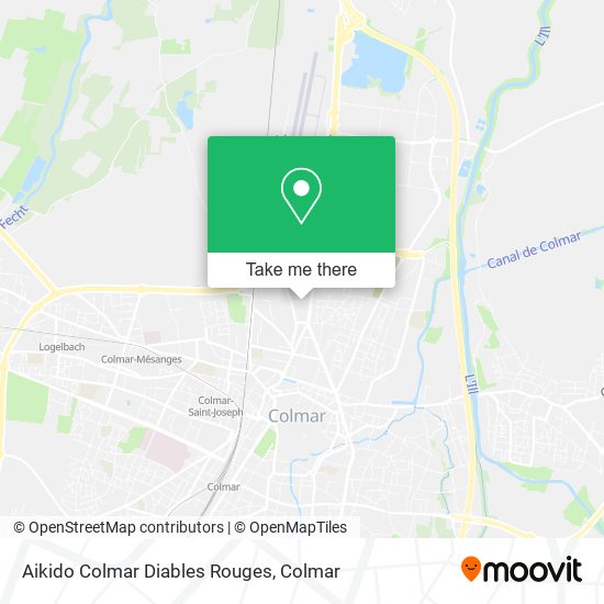 Aikido Colmar Diables Rouges map