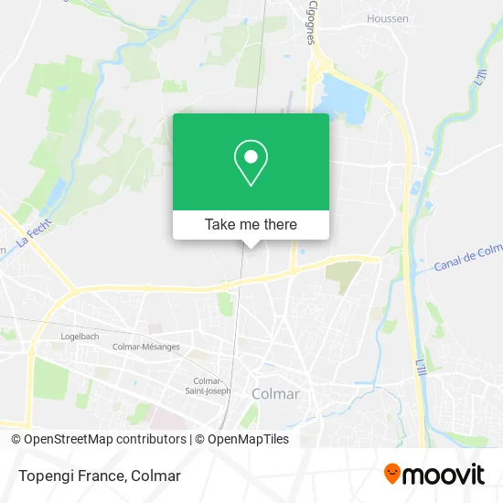 Topengi France map
