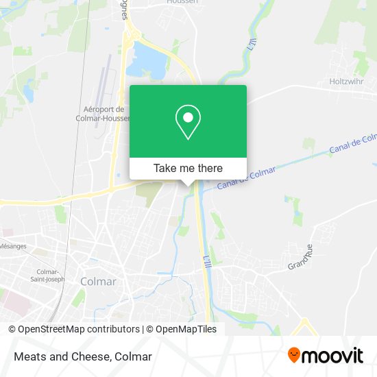 Meats and Cheese map