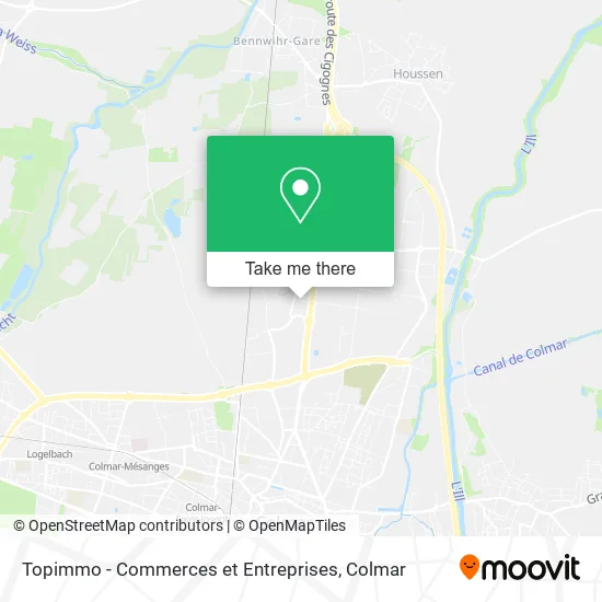 Topimmo - Commerces et Entreprises map