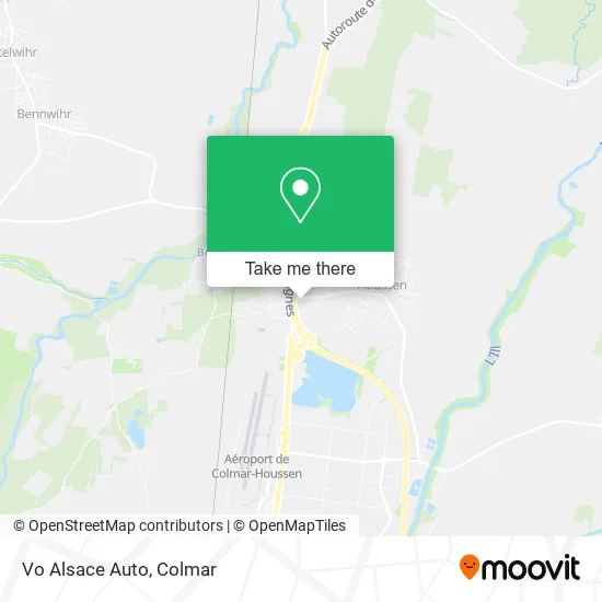 Vo Alsace Auto map