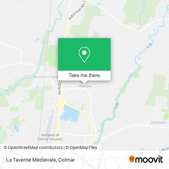 La Taverne Médiévale map