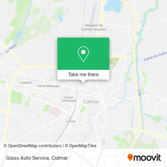Glass Auto Service map