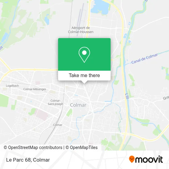 Le Parc 68 map