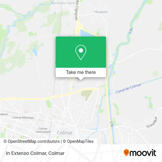 In Extenso Colmar map