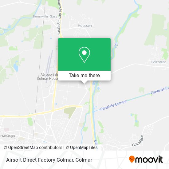 Airsoft Direct Factory Colmar map