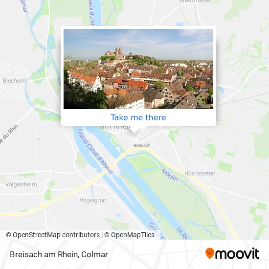 Breisach am Rhein map