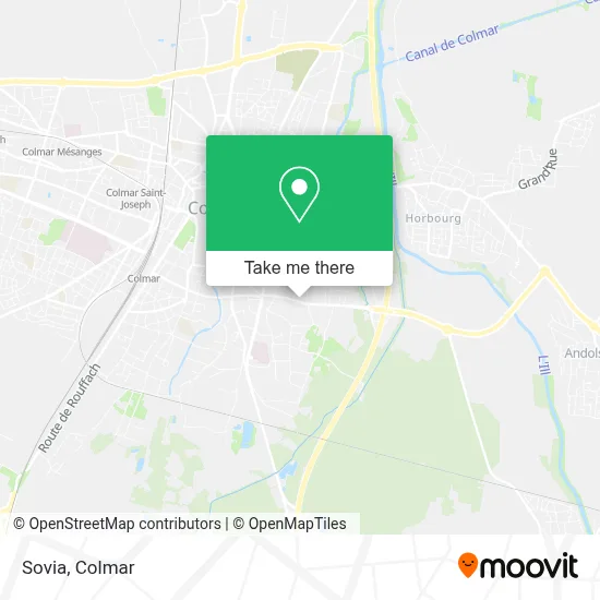 Sovia map