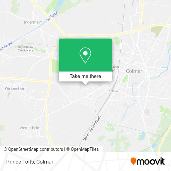 Prince Toits map