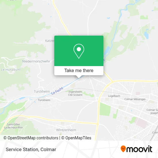 Station Service map